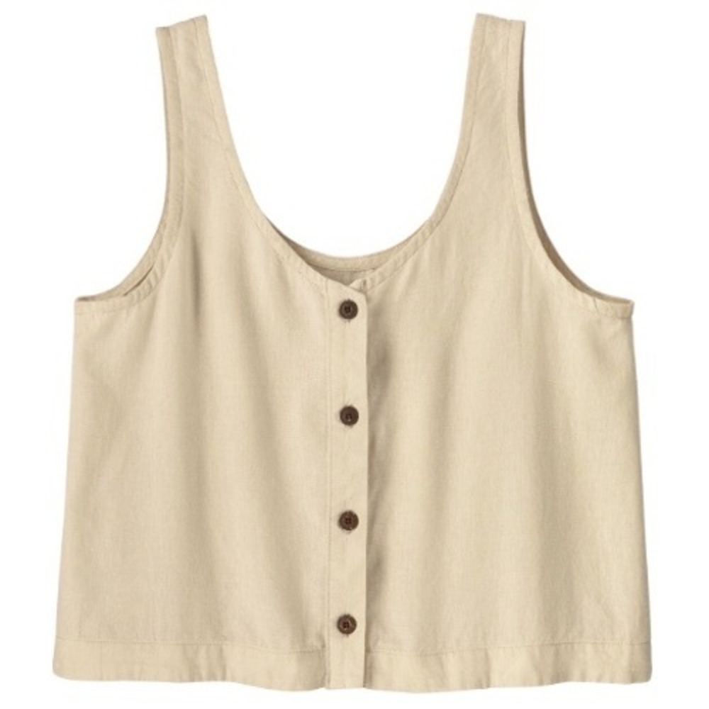 PATAGONIA Garden Island Button Tank Top Womens M Reversible NWT - Picture 7 of 11